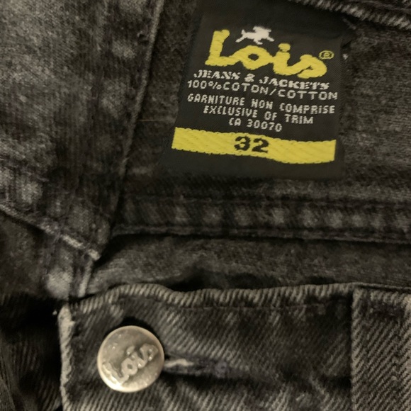 Black Jeans High Waisted Shorts - Picture 6 of 6